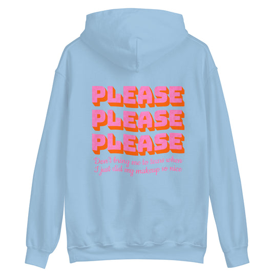 Sabrina Text Print Hoodie